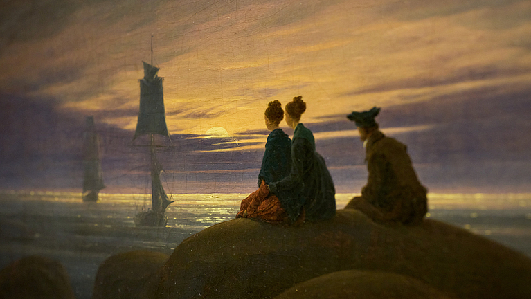 Festspielouvertüre »Mondaufgang am Meer« von Konstantia Gourzi
nach Caspar David Friedrichs Gemälde