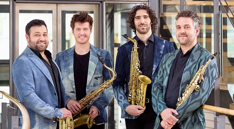 Preisträger in Residence:
SIGNUM saxophone quartet